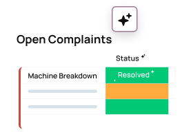 open complaints
