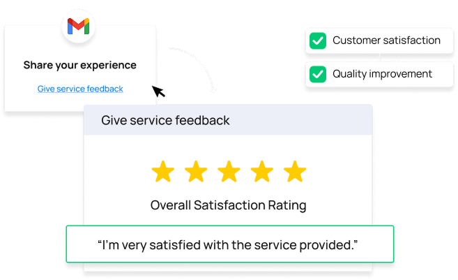 Customer feedback